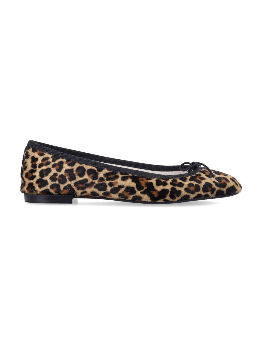 Repetto Leopard Print Ballet Flats