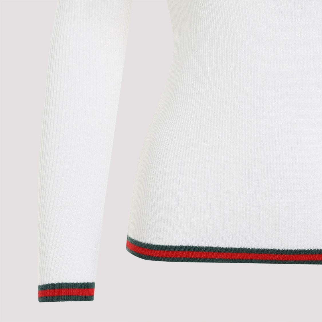 Gucci Fitted Long-Sleeve Polo