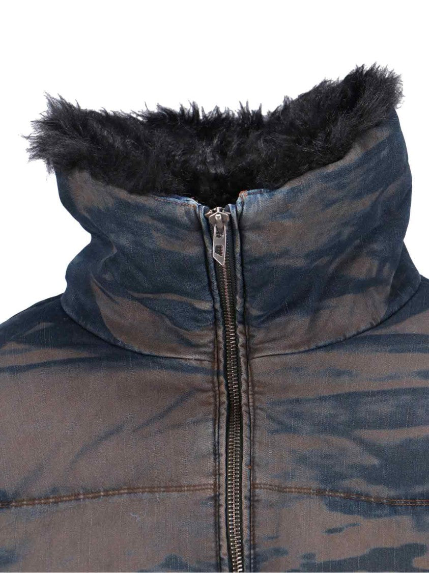 Diesel "W-Johns" Puffer Jacket – Multicolor