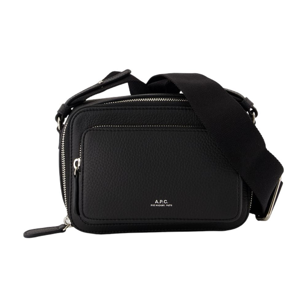 A.P.C. Sofo Crossbody - Leather - Black