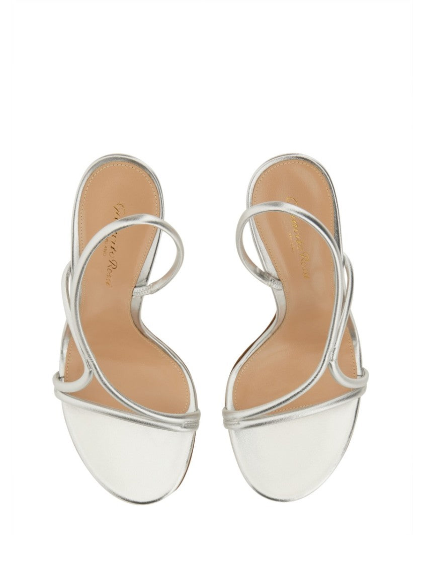 Gianvito Rossi High-Stiletto Nappa Sandals With Straps