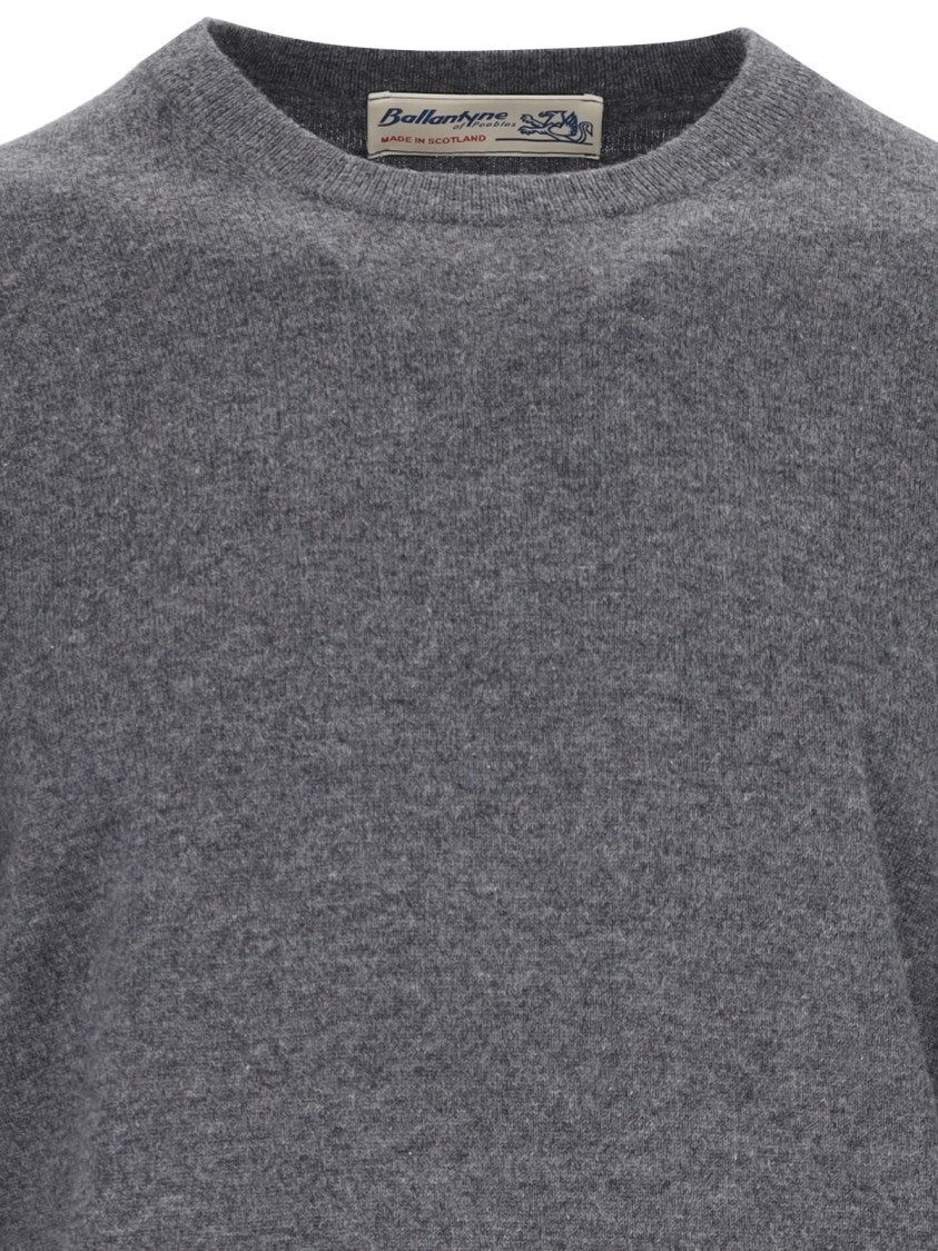 Ballantyne Basic Sweater – Grey