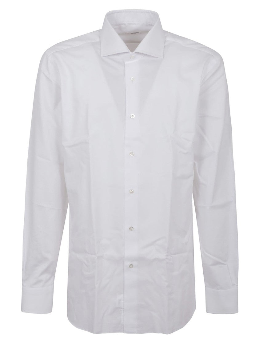 Buonamassa Classic Cotton Shirt With Design And Comfort