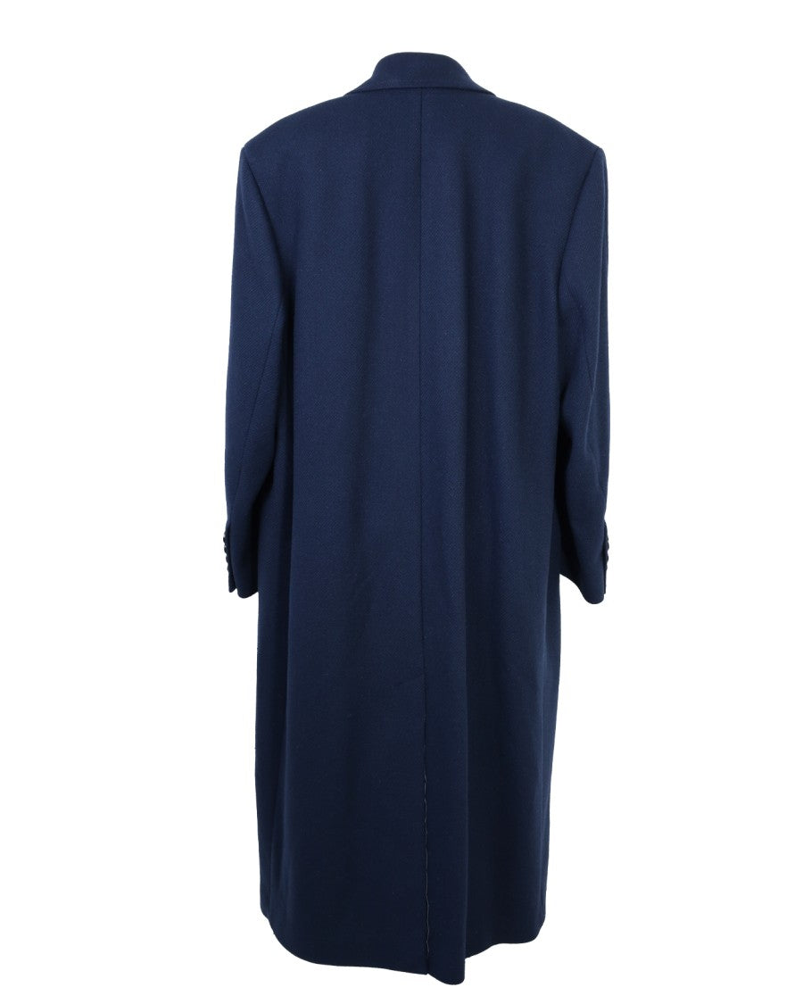 Ami Double-Breasted Wool Coat With Tailored Silhouette