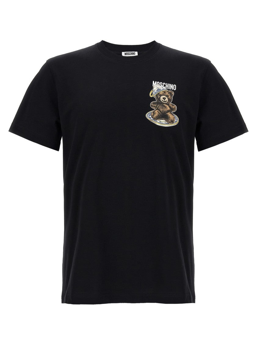 Moschino Organic Cotton Crew Neck T-Shirt