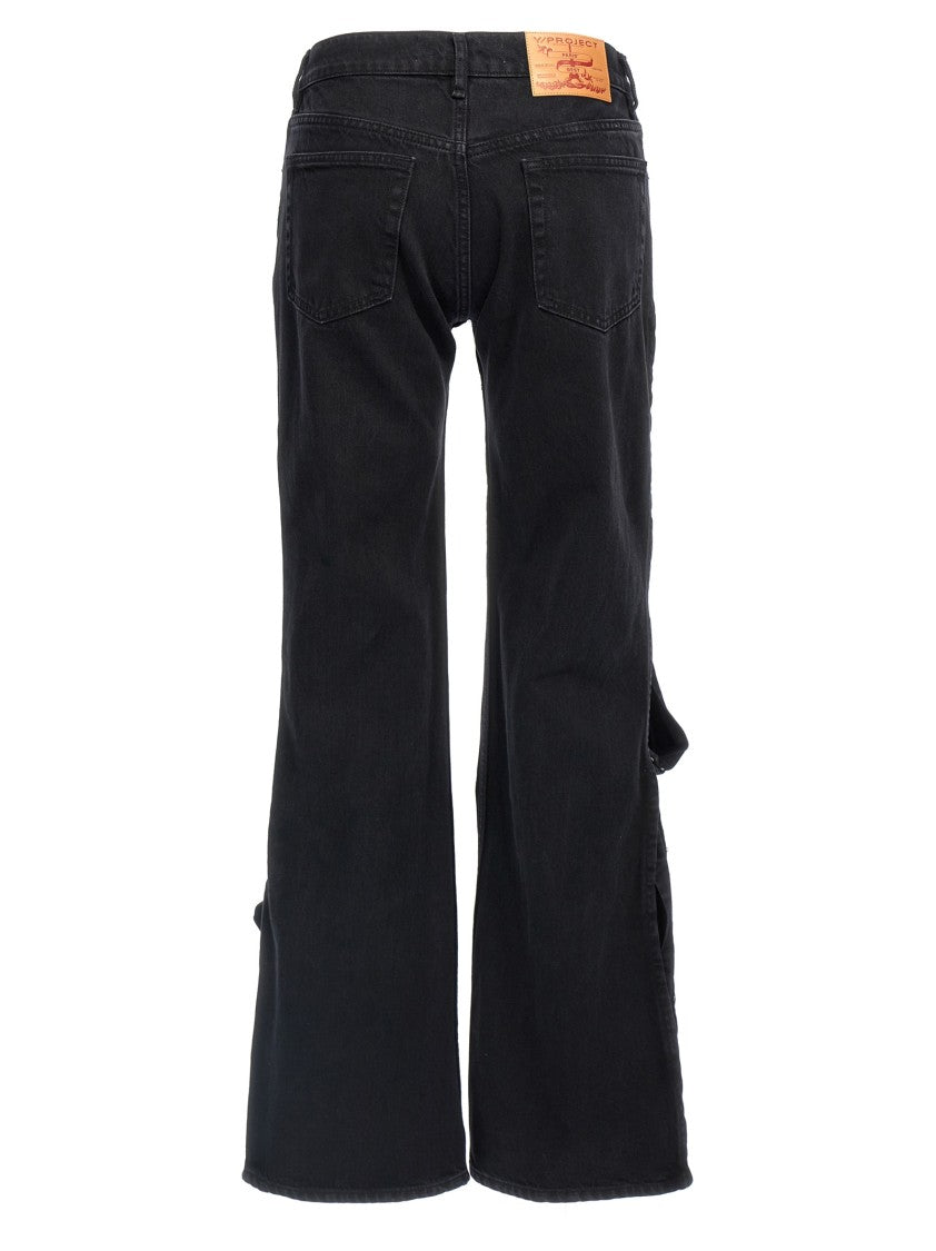 Y/Project Hook And Eye' Jeans