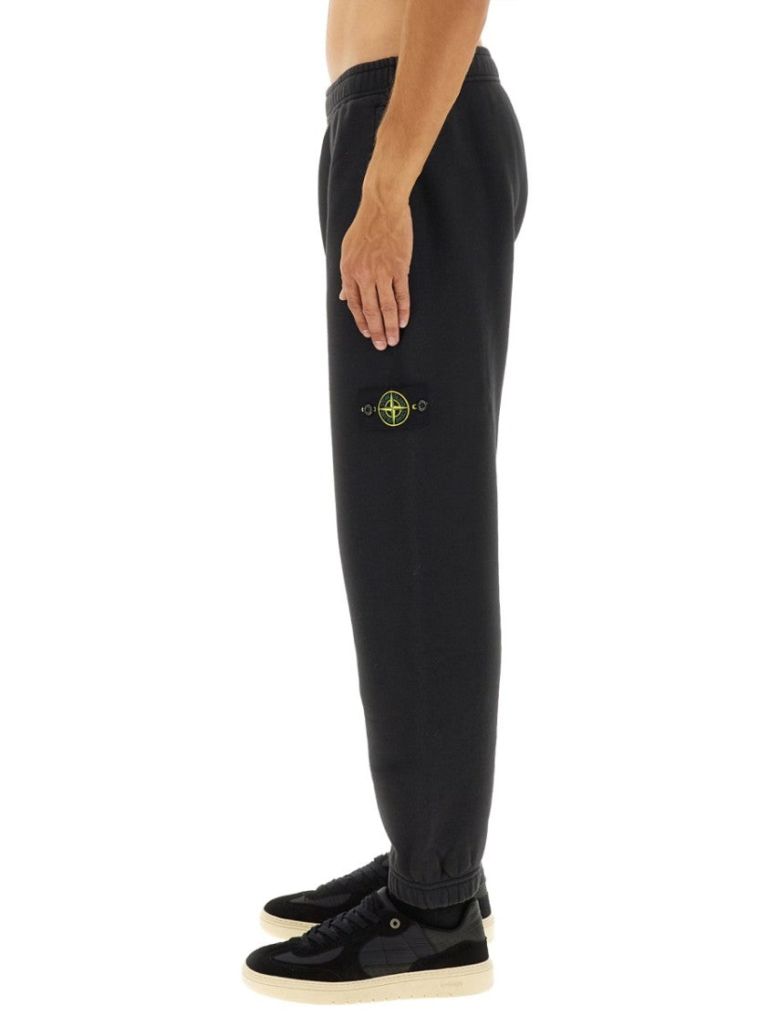 Stone Island Relaxed Fit Fleece Jogger Pants