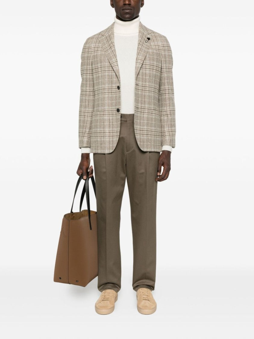 Kangra High Turtleneck Wool-Cashmere Sweater With Ribbed Cuffs