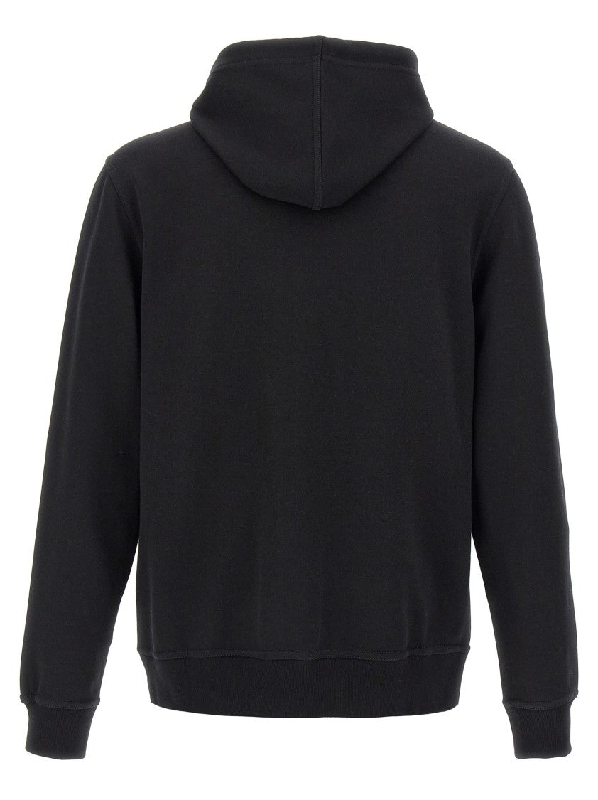 Brunello Cucinelli Black Zip Hoodie With Cashmere