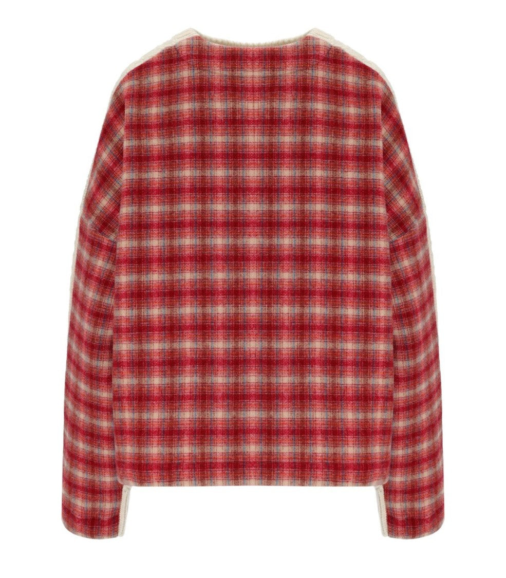 Essentiel Antwerp Iface White Crewneck Sweater
