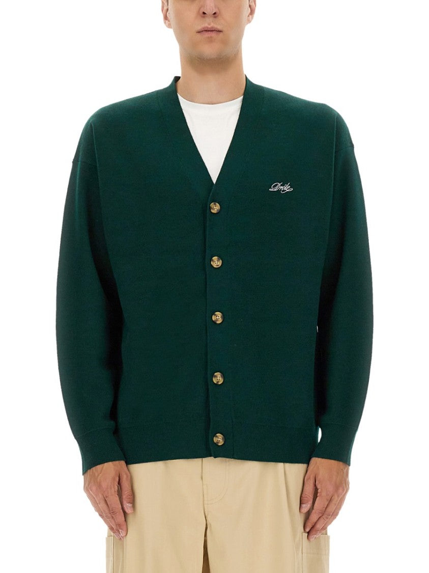Drôle De Monsieur Classic V-Neck Cardigan