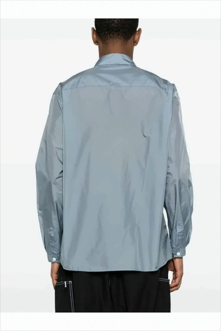 Auralee Subtle Sheen Long-Sleeve Shirt