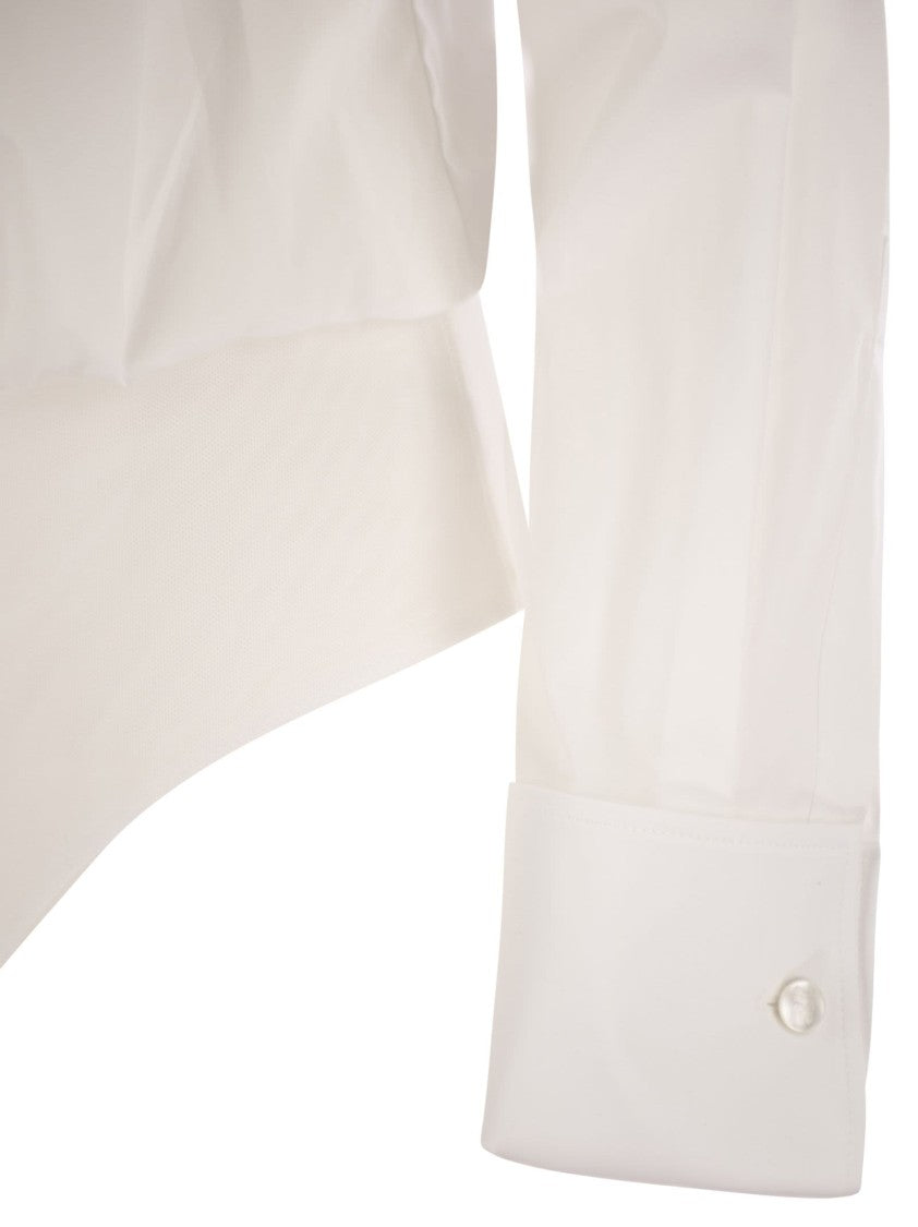 Max Mara Angora1234 - Stretch Cotton Shirt
