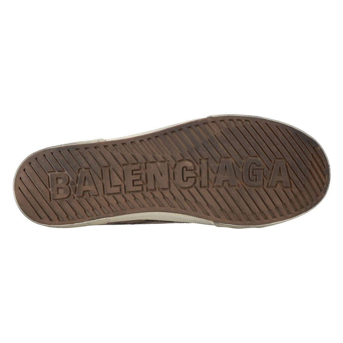 Balenciaga Paris Low Bb Monogram Brown
