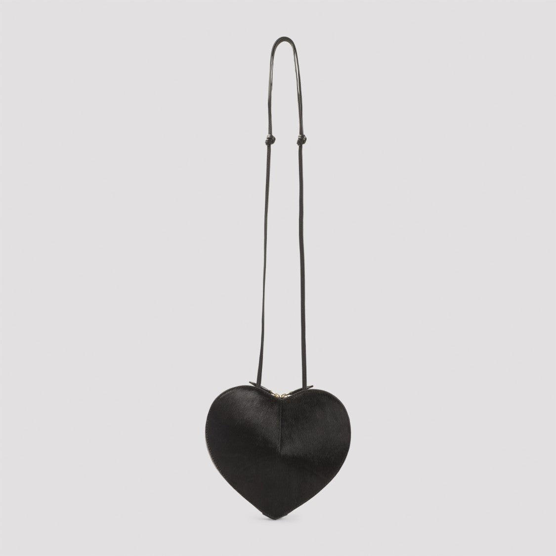 Alaïa Heart-Shaped Brown Calf Leather Handbag With Gold-Tone Hardware