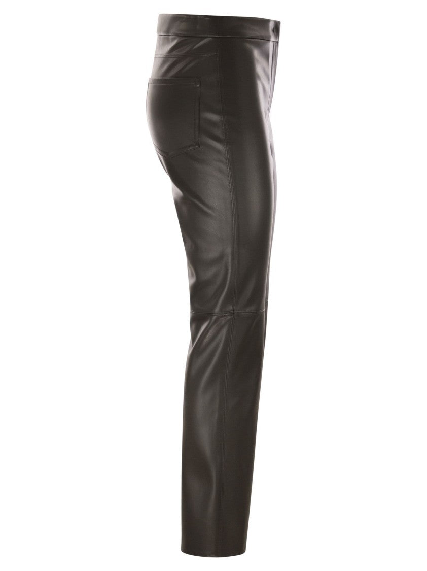 Max Mara Sublime Coated Fabric Trousers