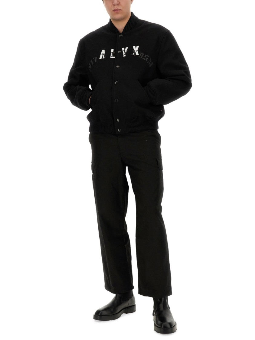 1017 Alyx 9Sm Bold Logo Bomber Jacket