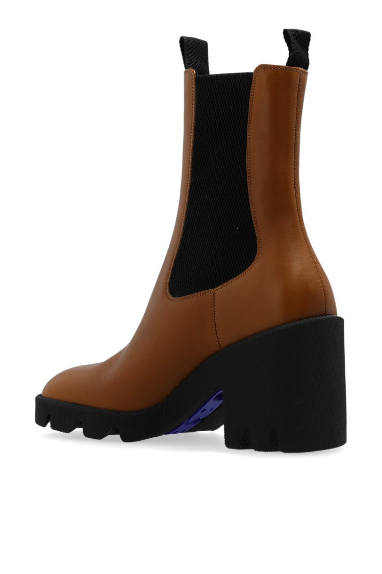 Burberry Chelsea' Platform Boots