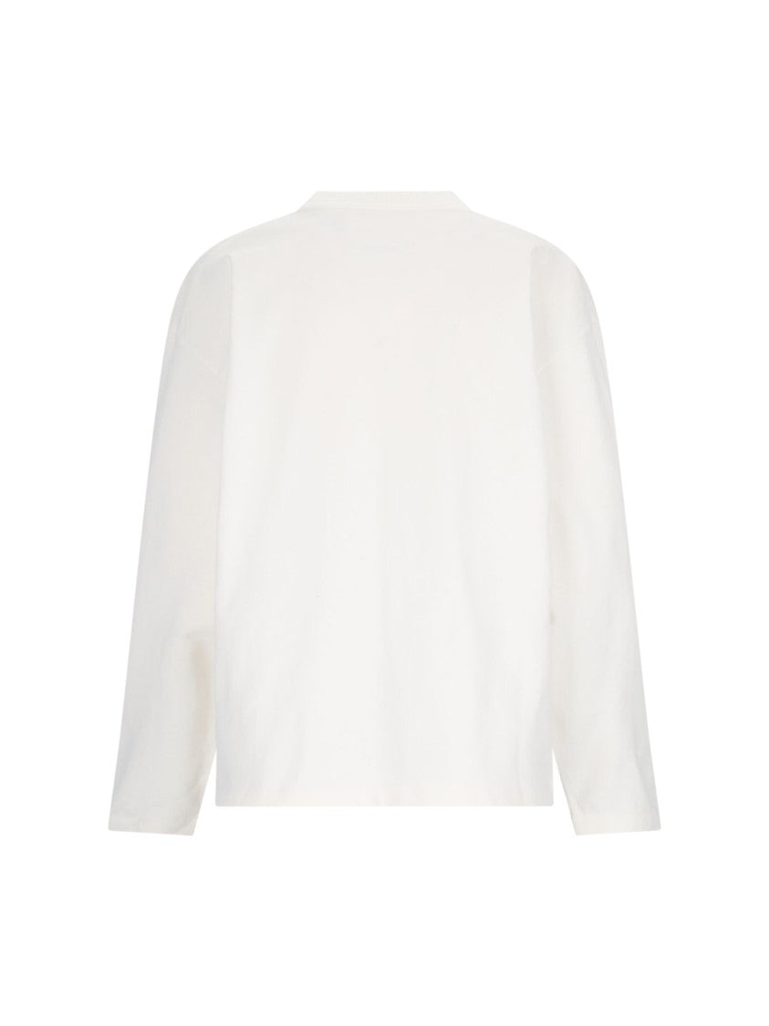 Jil Sander "Jil Sander" Logo T-Shirt – White