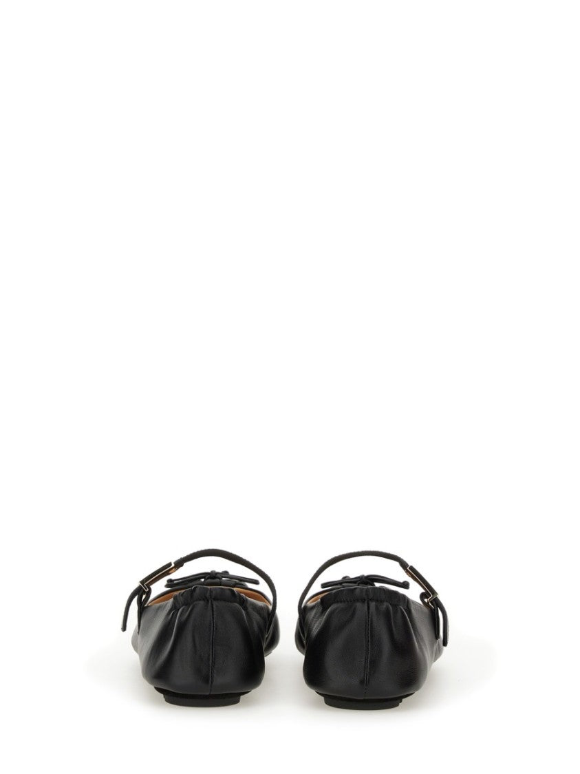 Fendi Ballerina With Ff Baguette Pattern
