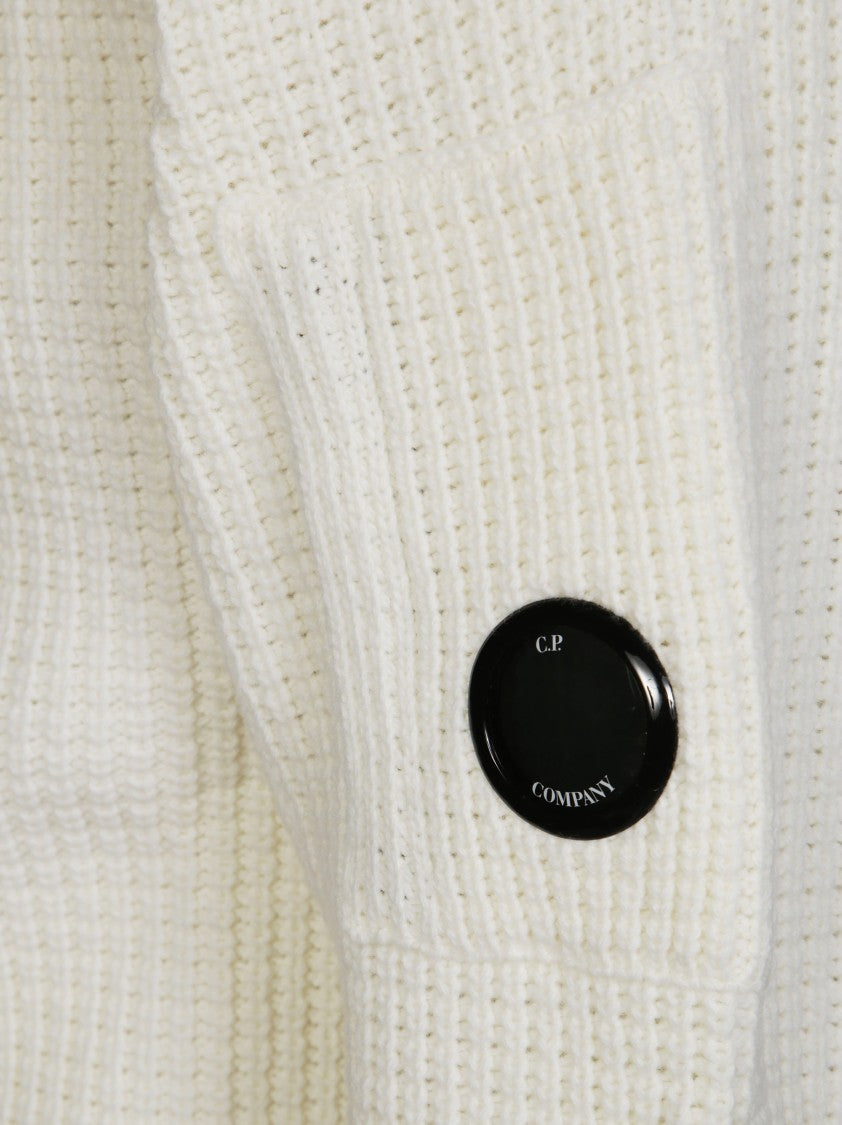 C.P. Company Knitwear Crew Neck In Lambswool Grs