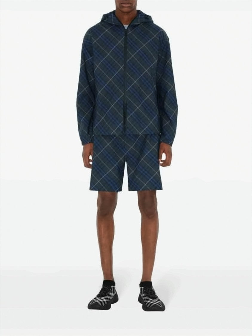 Burberry Classic Plaid Hooded Jacket