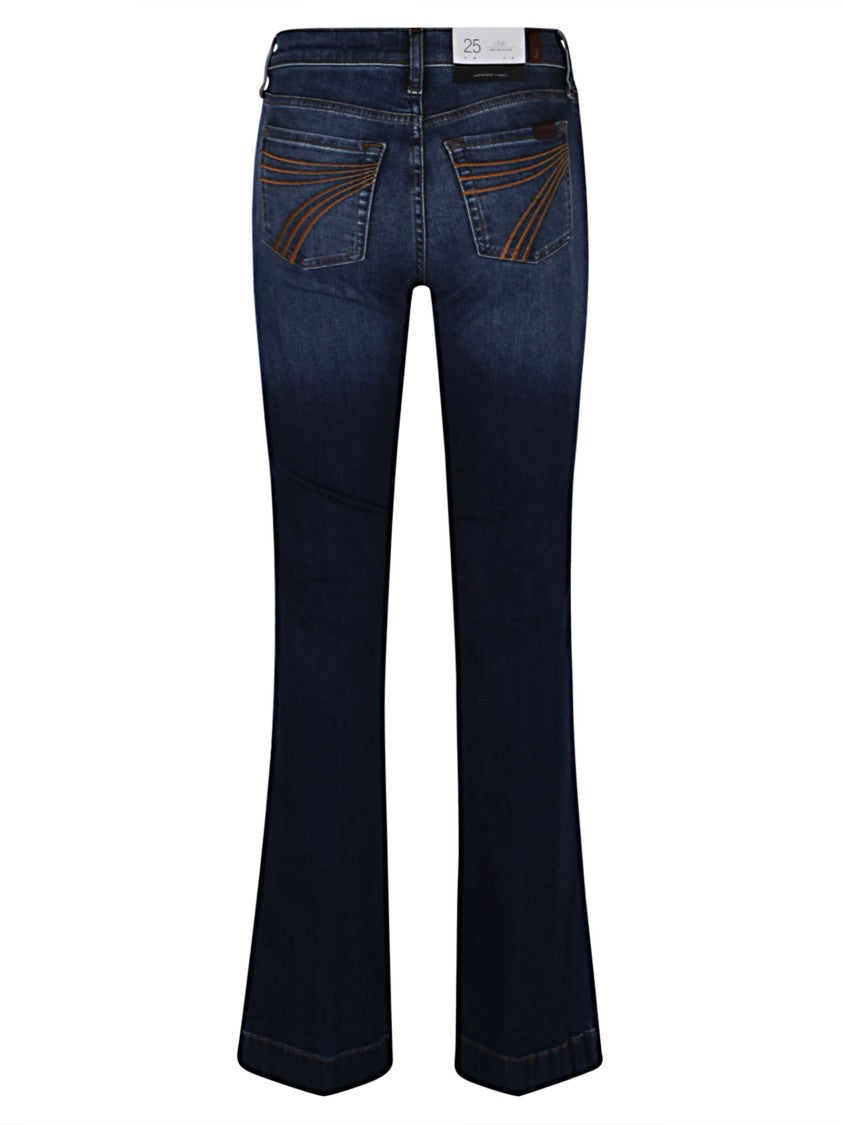 7 For All Mankind Classic Straight-Leg Jeans