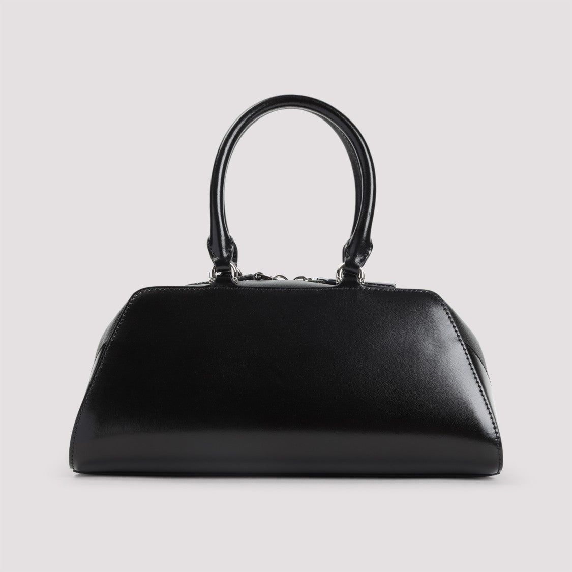 Givenchy Black Calf Leather Antigona Ew Small Handbag