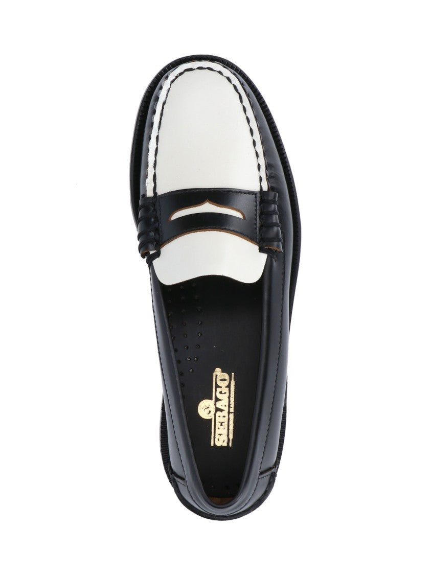 Sebago Classic Black Loafer Flats