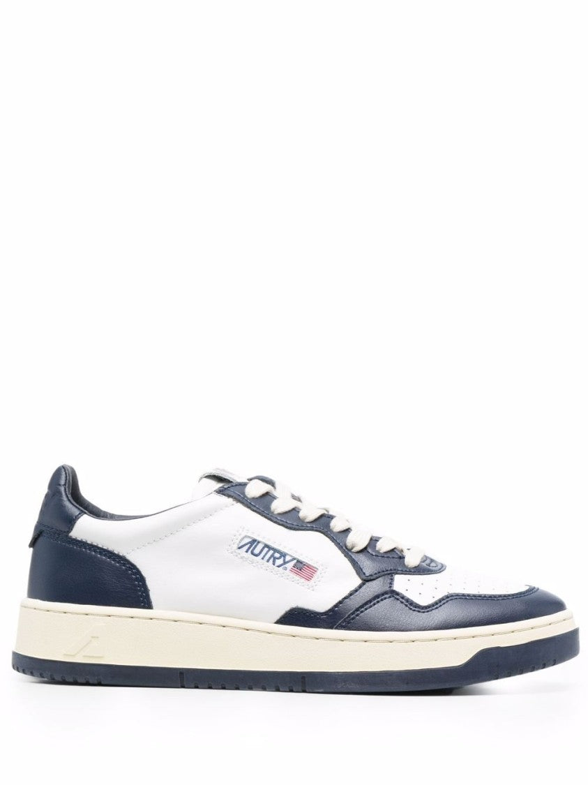 Autry Autry Sneakers With Cow Leather And Design