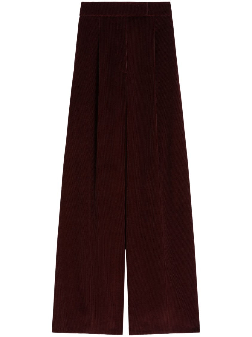 Max Mara Wide-Leg Tailored Trousers With High Waist