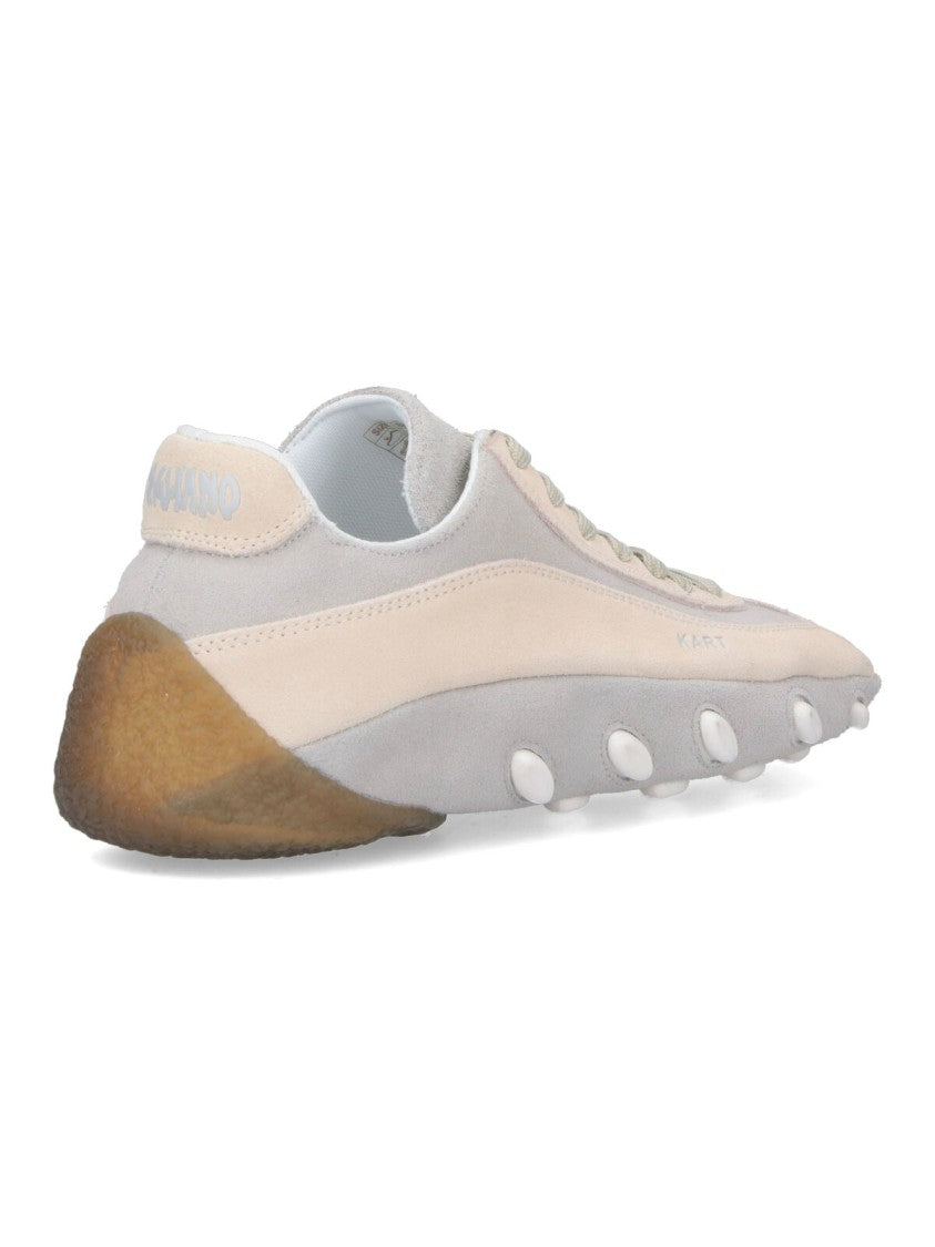 Magliano Grey Sneakers With Suede-Like Upper