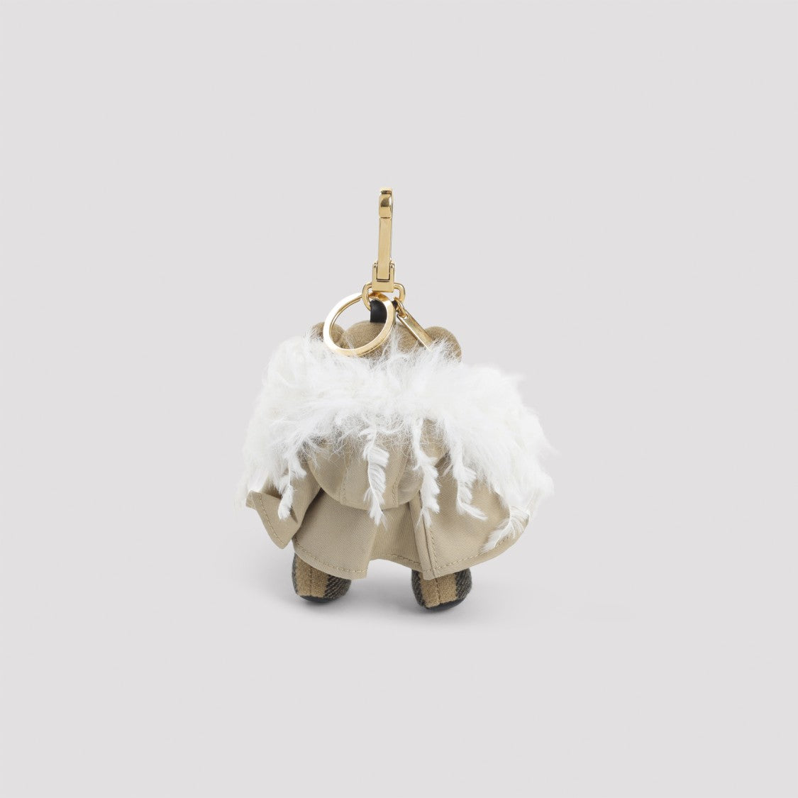 Burberry Bear-Shaped Cashmere And Cotton Clutch