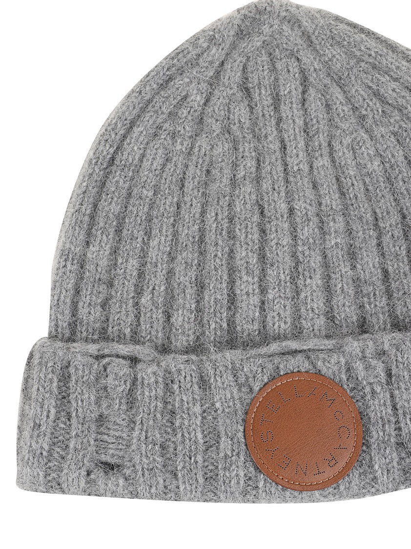 Stella Mccartney Distressed Alpaca Beanie