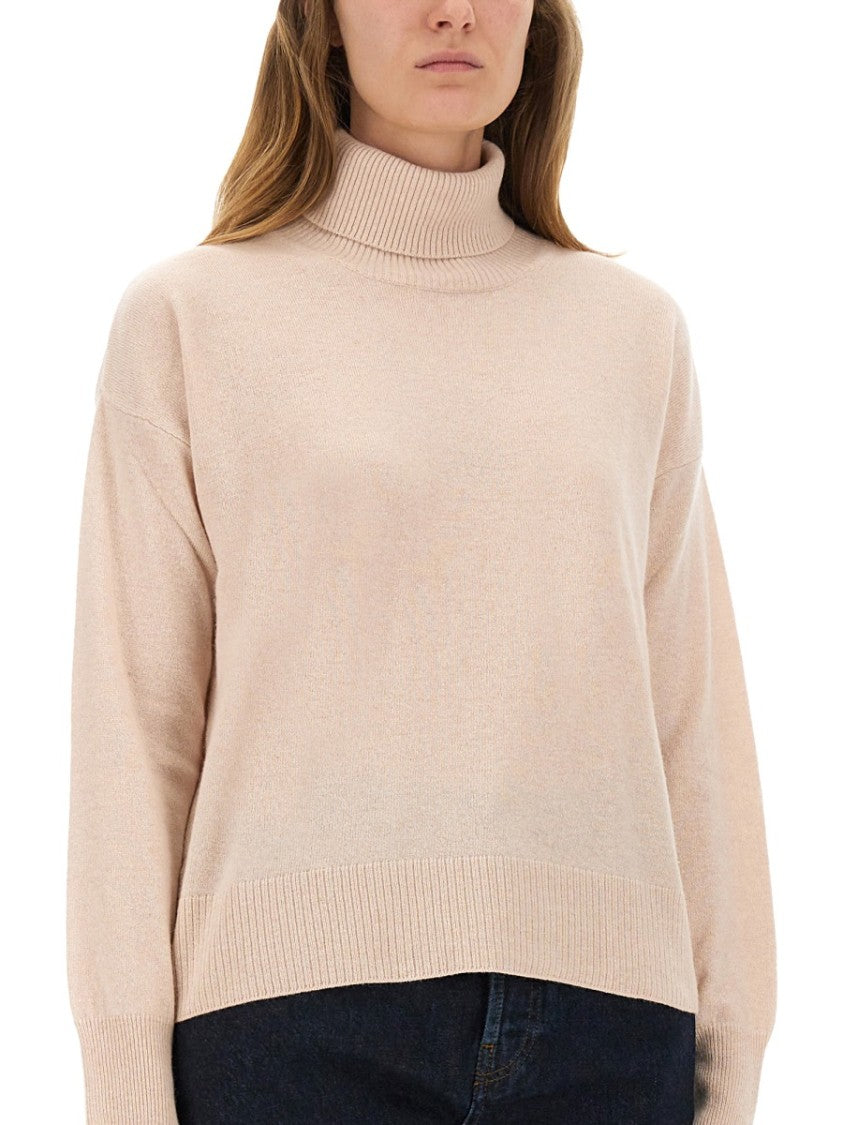 Woolrich Relaxed Fit Wool Turtleneck Shirt
