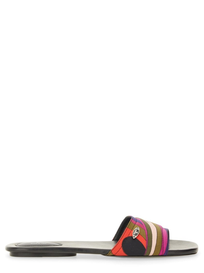 Pucci Iris Print Sandal