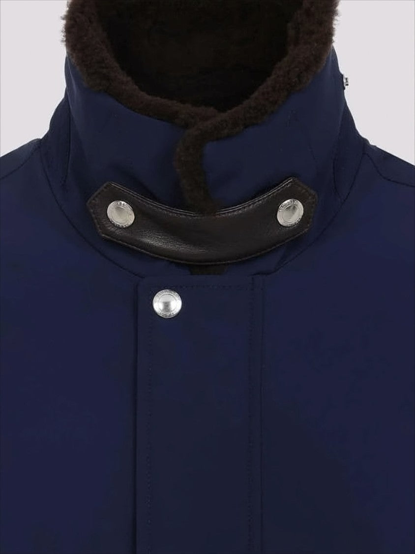 Brunello Cucinelli Padded Navy Jacket