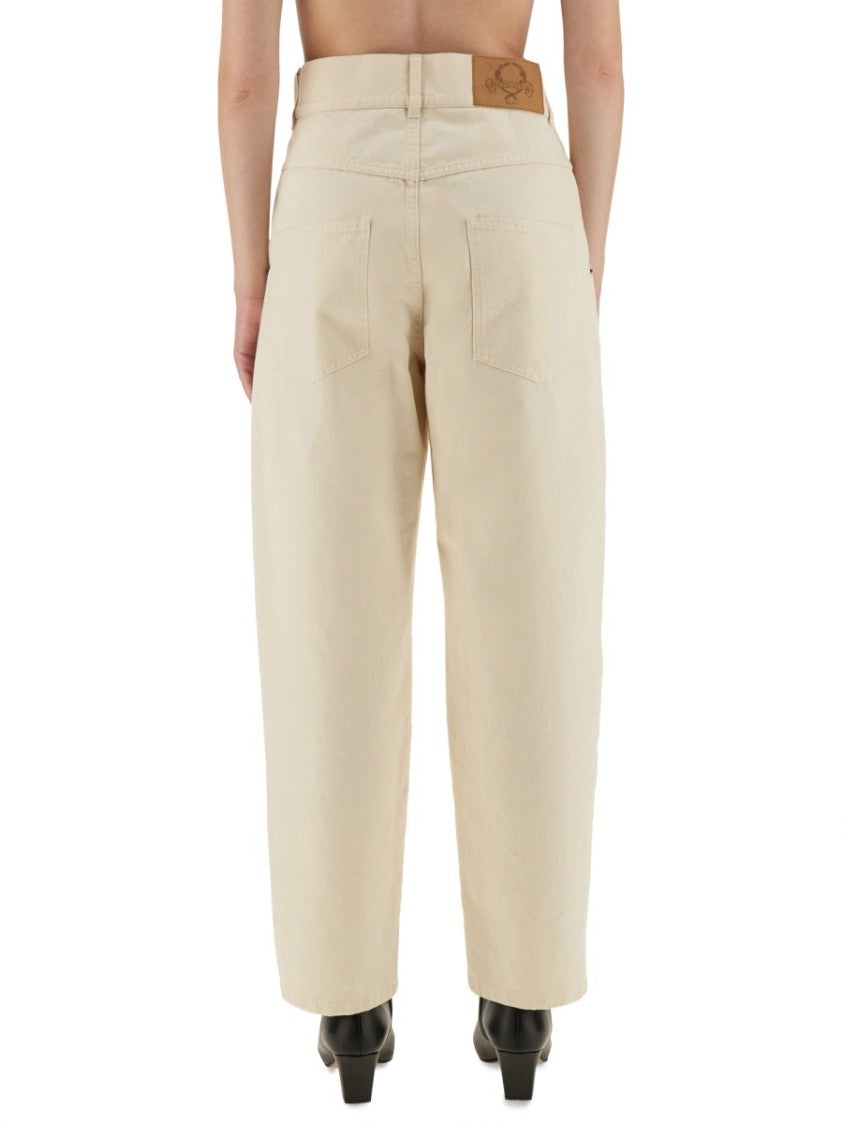 Moschino High-Waisted Straight Fit Moschino Jeans