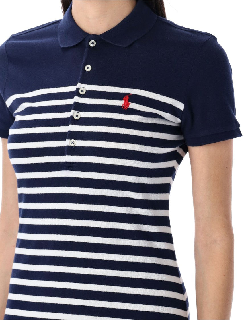Polo Ralph Lauren Triped Polo Midi Dress