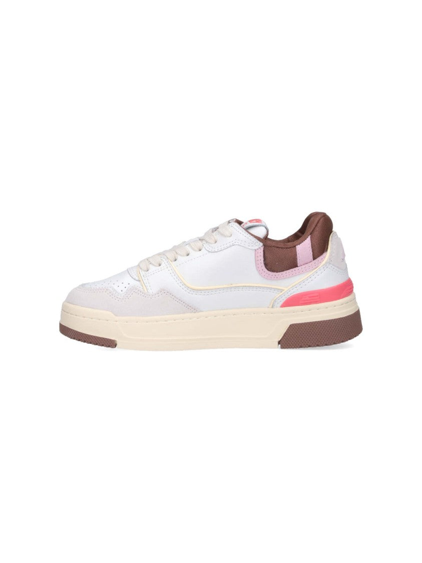 Autry Clc Low-Top Sneakers In White Leather