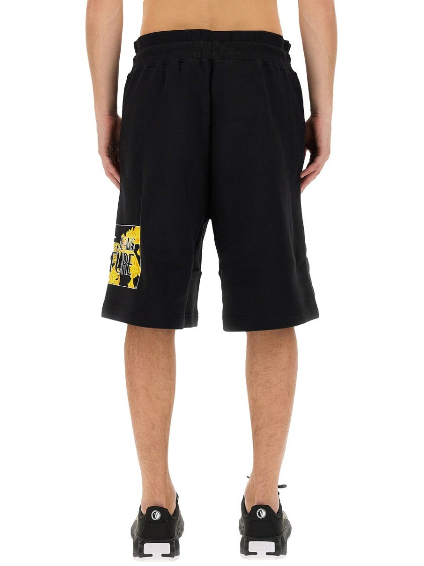 Versace Jeans Couture Bermuda With Logo