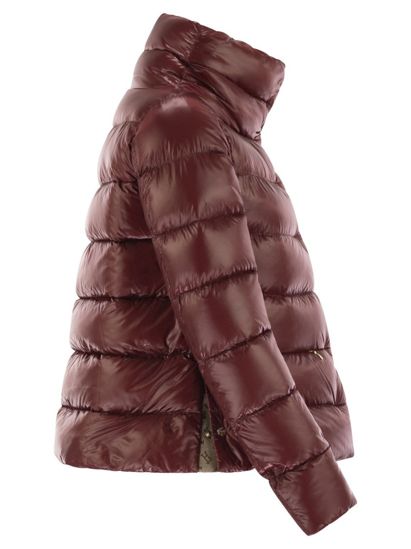Herno Down Jacket With Ring Collar