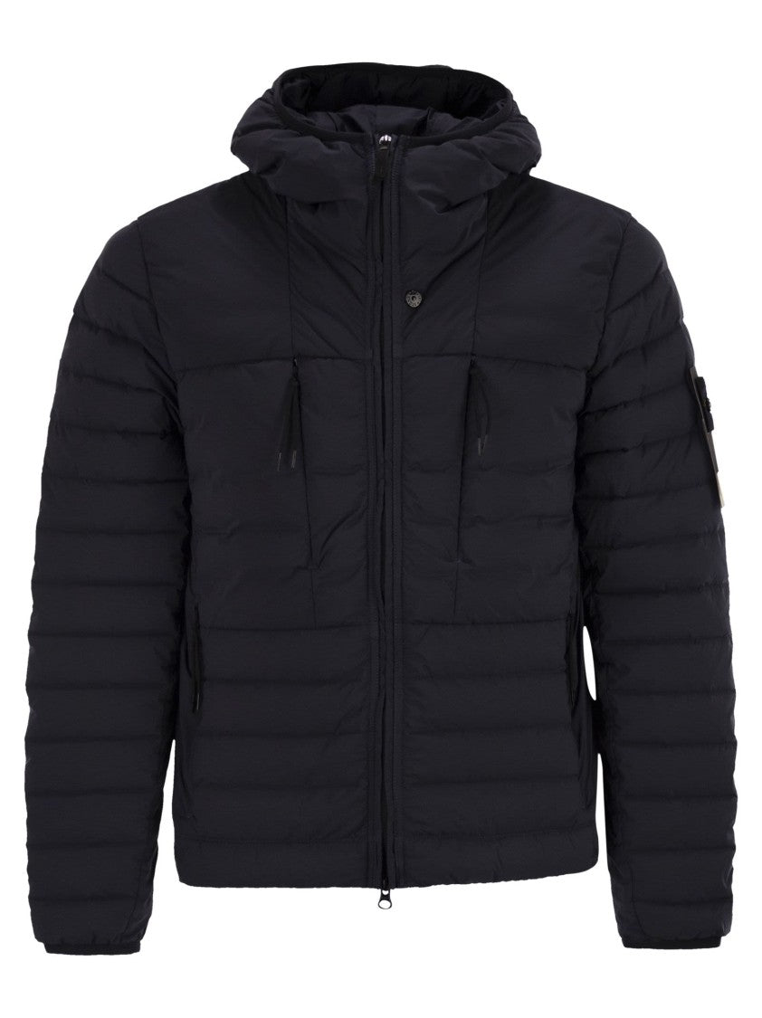Stone Island Water-Repellent Jacket With Hood
