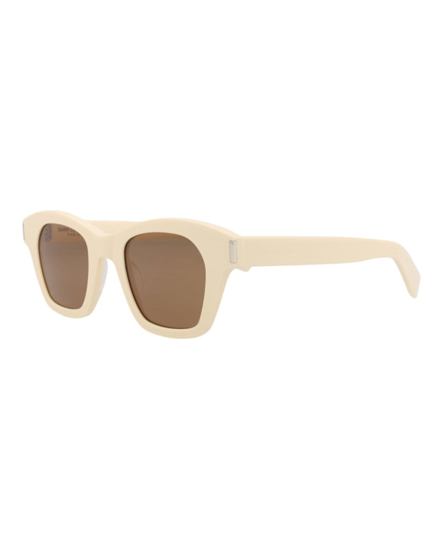 Saint Laurent Square-Frame Recycled Acetate Sunglasses