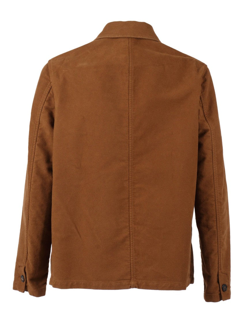 Slowear Zanone Minimalist Long Sleeve Button-Down Shirt With Chest Pocket