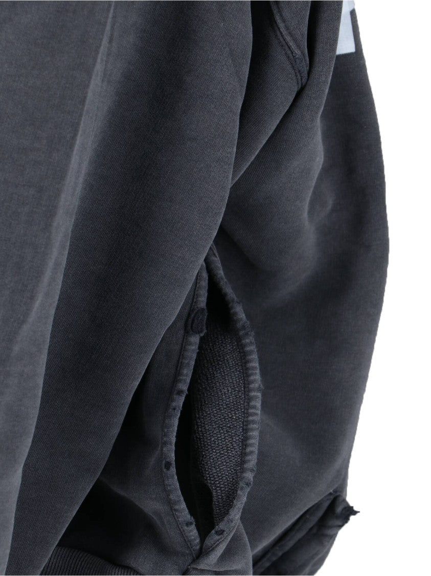 Balenciaga "Tape Type" Hoodie – Olive Green