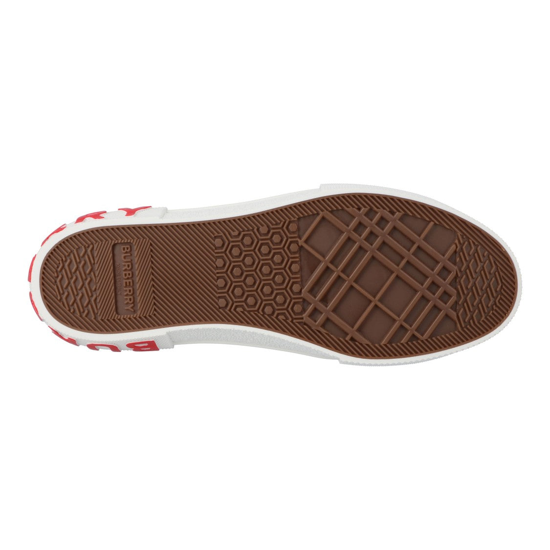 Burberry Gabardine Buttermilk Sneaker White
