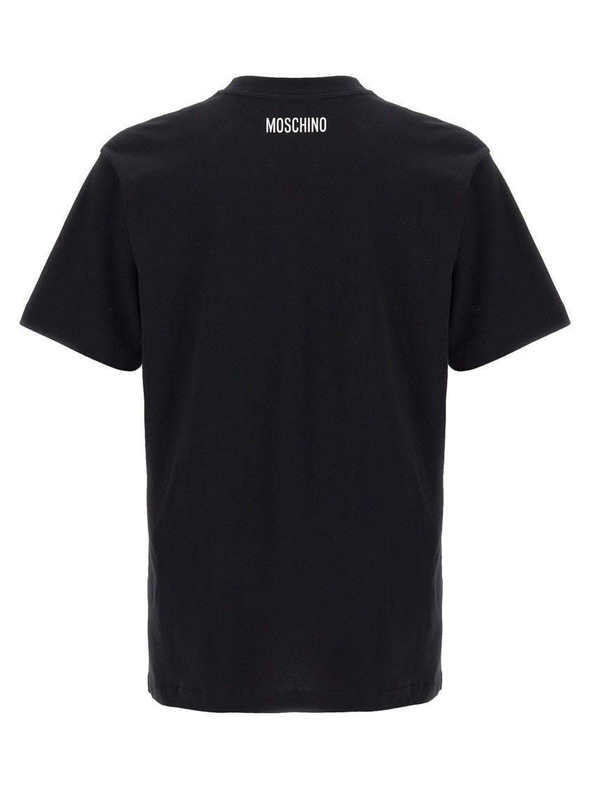 Moschino Playful Teacup Print Organic Cotton T-Shirt