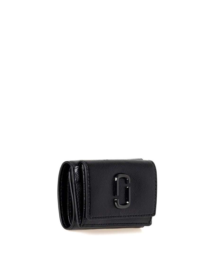 Marc Jacobs Tri-Fold Wallet With Monogram Pattern