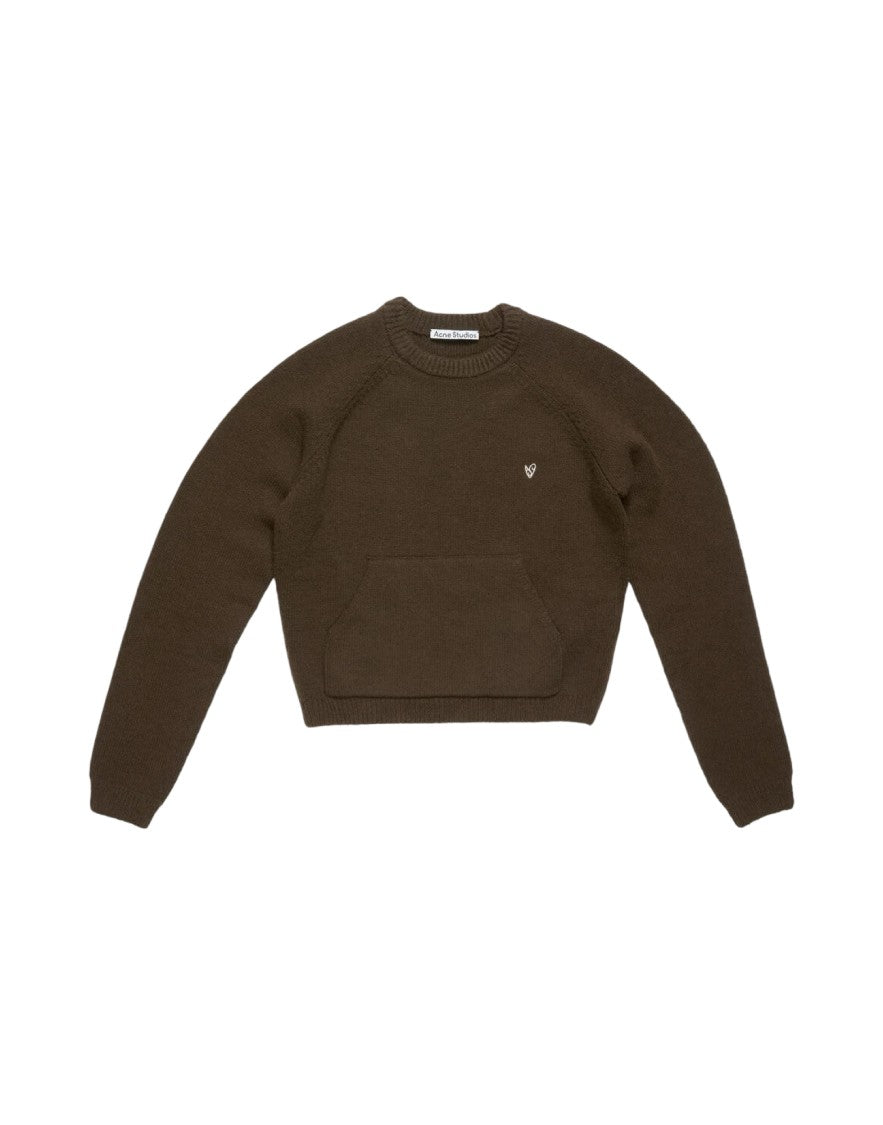 Acne Studios Brown Long-Sleeved Sweater